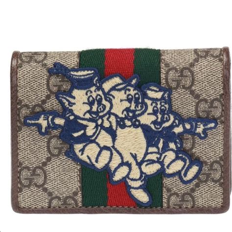 gucci three little pigs wallet|three little pigs gucci.